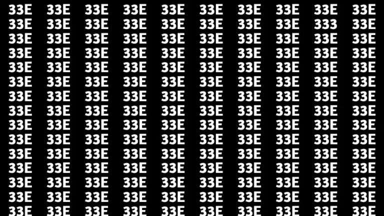 Observation Find it Out: If you have Sharp Eyes Find the Number 333 in 10 Secs