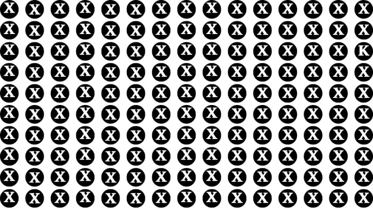 Observation Visual Test: Only People With Hawk Eyes Can Spot the Letter K in 10 Secs