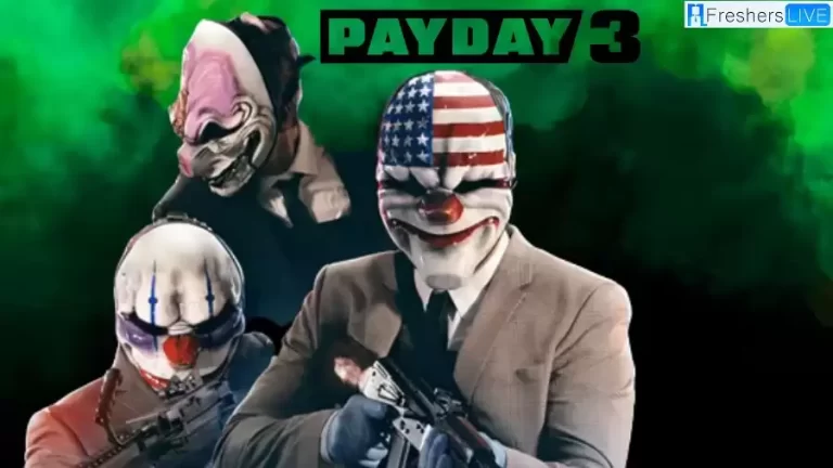 Will Payday 3 Be Crossplay? Payday 3 Gameplay, Trailer and More
