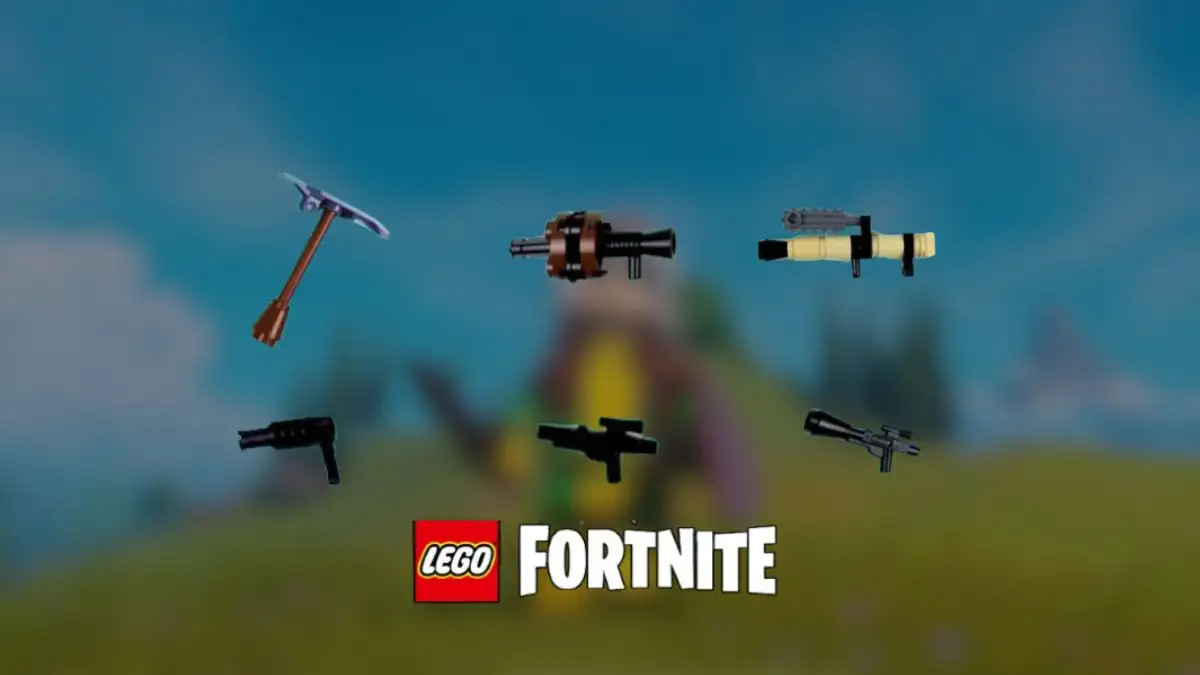 Best Weapons in Lego Fortnite, Weapons in Lego Fortnite