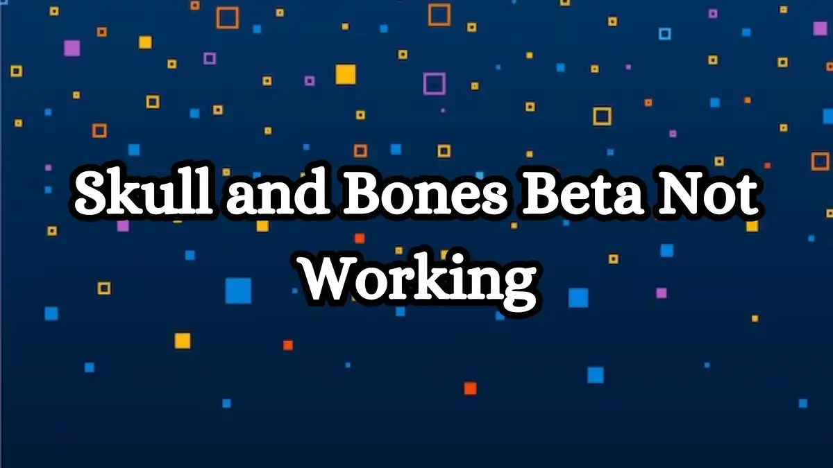 Skull and Bones Beta Not Working, How to Fix Skull and Bones Beta Not Working?