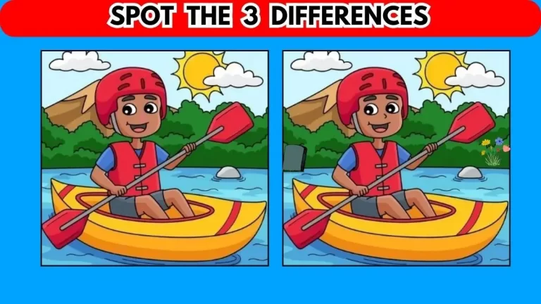 Optical Illusion Spot the Difference Game: Only Genius Can Spot the 3 Differences in this game in 12 Secs
